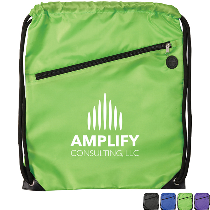 Product Photo 1 Prevail Drawstring Backpack W/ Earbud Port
