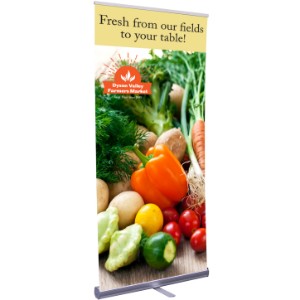 Economy Plus Retractor Banner Kit, 33-1/2" - DY3929