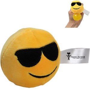 Emoji Sunglasses Plush and Gel Stress Buster™ - AR3609