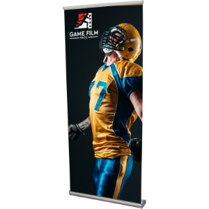 Stratus Opaque Fabric Retractor Banner Kit, 33-1/2" - DY3951