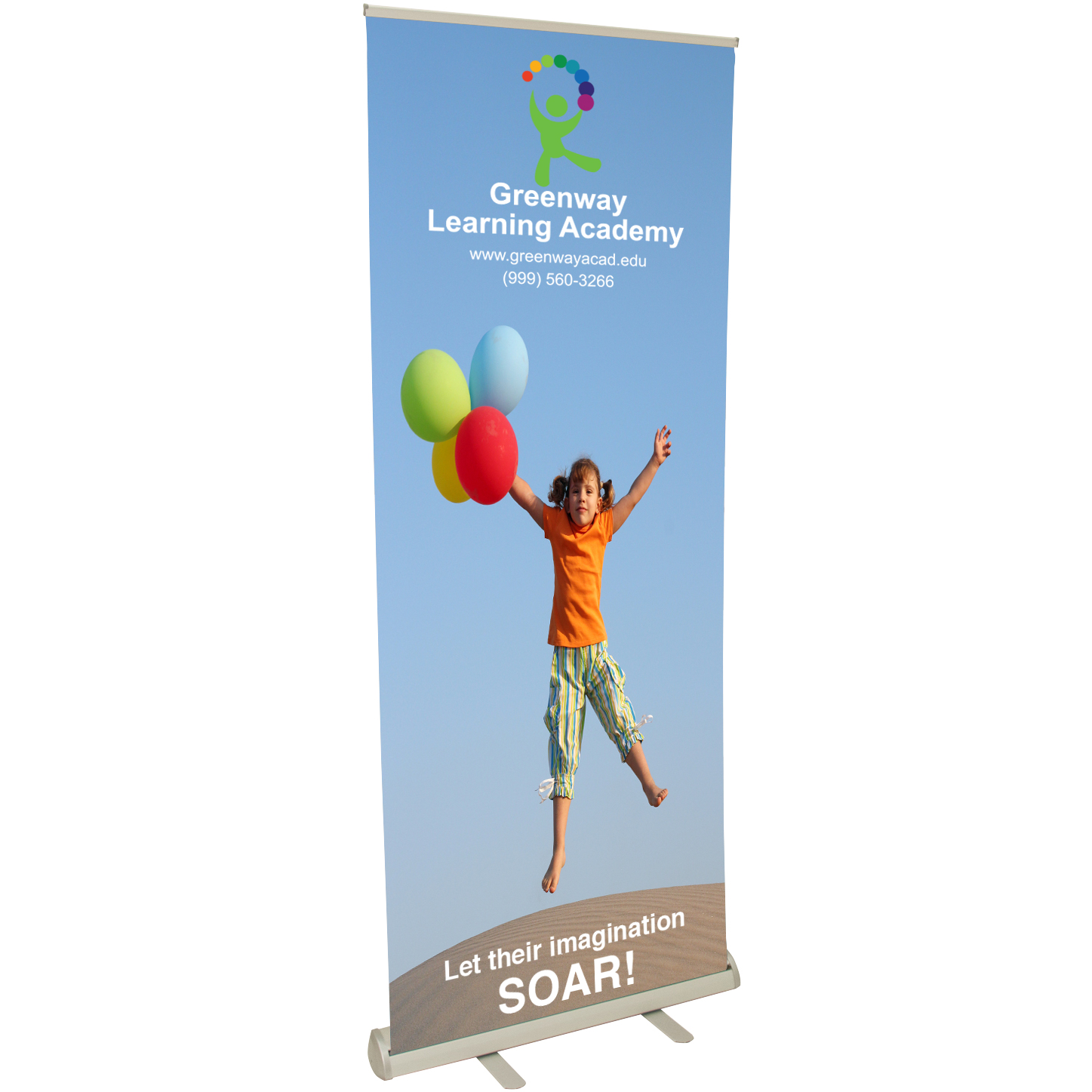 Product Photo 1 Value Retractor Banner Display Kit, 31-1/2"