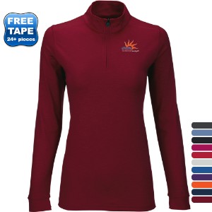 Vansport™ Zen Heather Jersey Ladies' Zip Pullover - VN2066