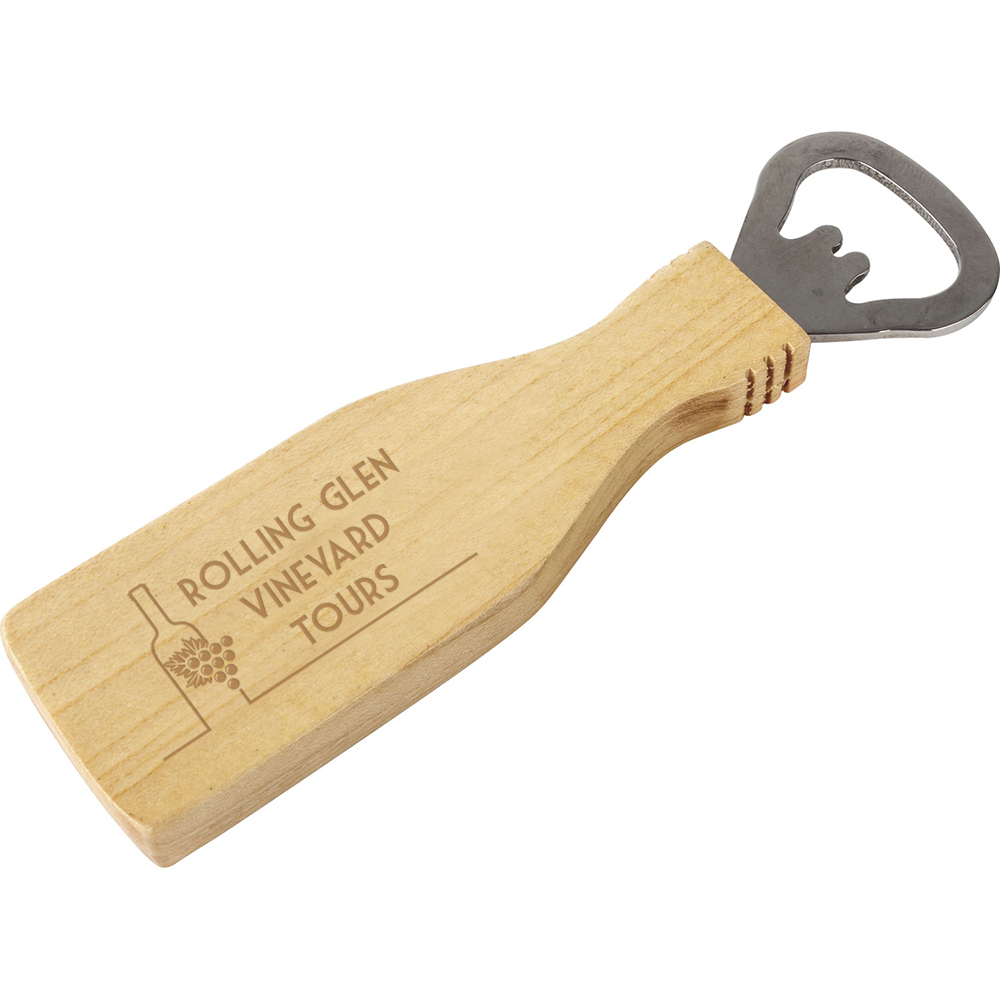 Product Photo 1 Wooden Bottle Shaped Bottle Opener