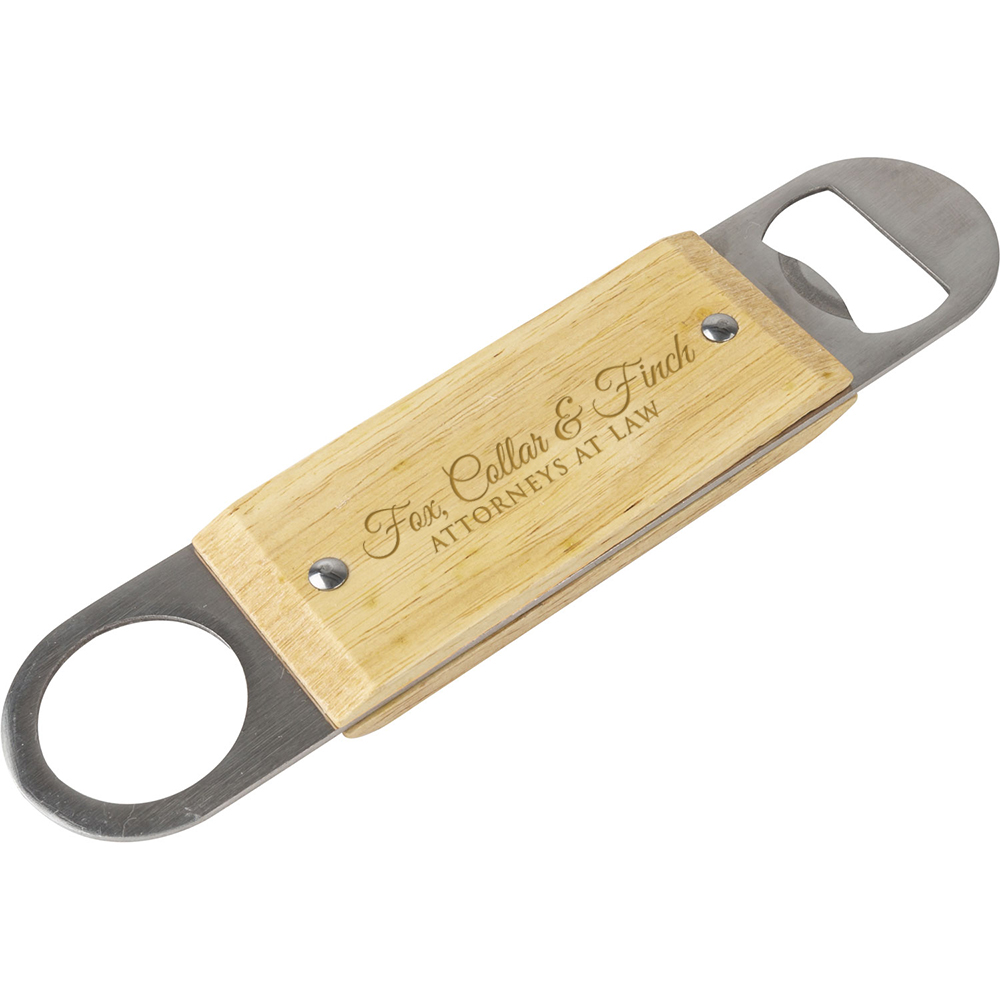 Product Photo 1 Wooden Paddle Bottle Opener