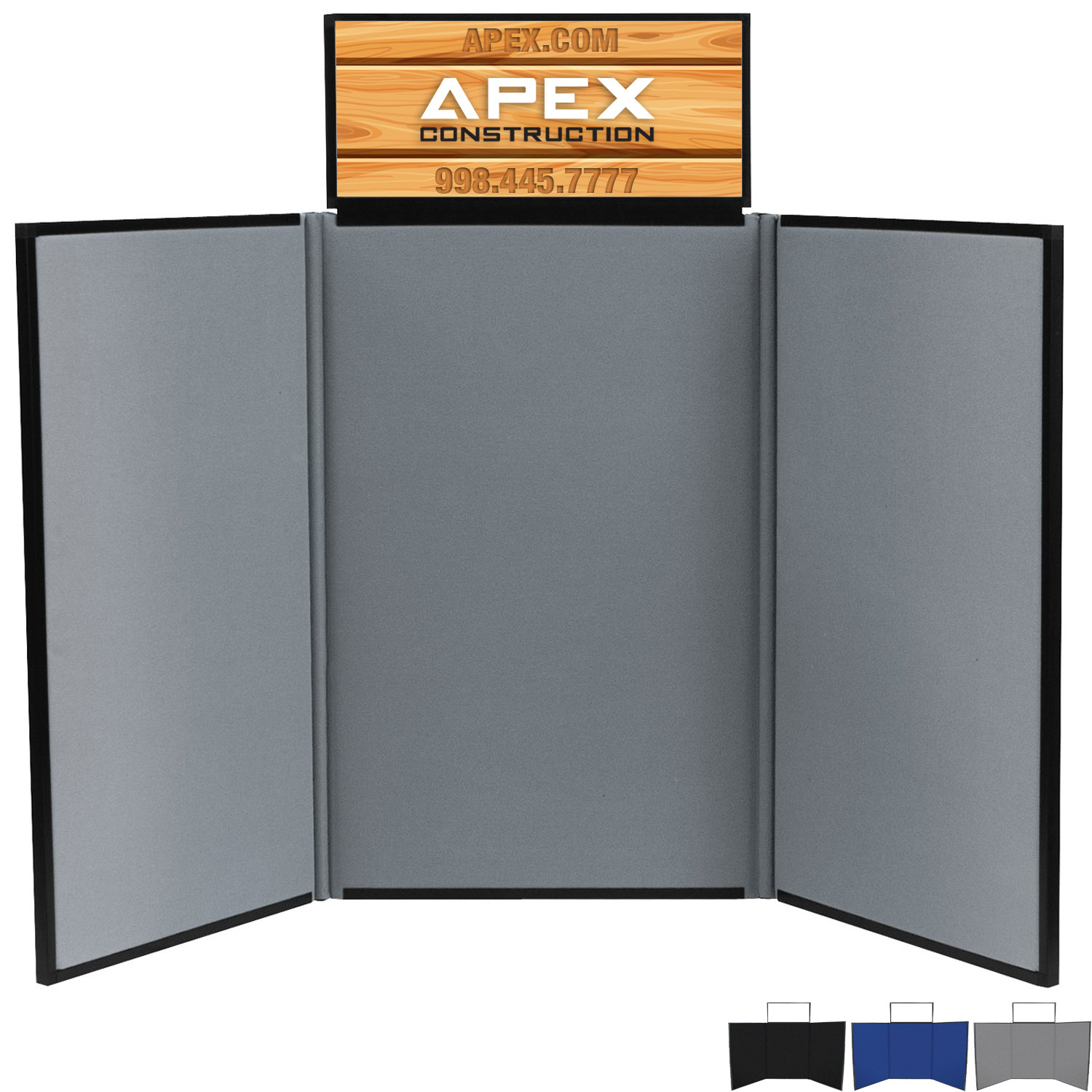 Product Photo 1 Fast Trak Display Kit with Graphic Header Panel, 4'