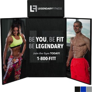 Fast Trak Display Kit with Full Graphic Panels, 4' - DY3974