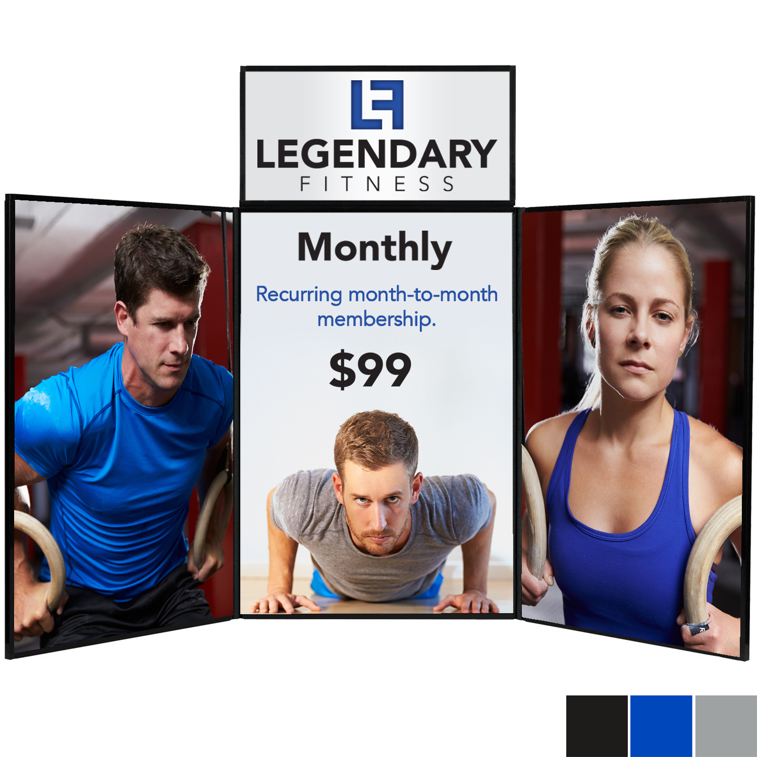 Product Photo 1 Fast Trak Display Kit with Full Graphic Panels, 6'