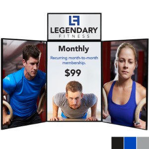 Fast Trak Display Kit with Full Graphic Panels, 6' - DY3975