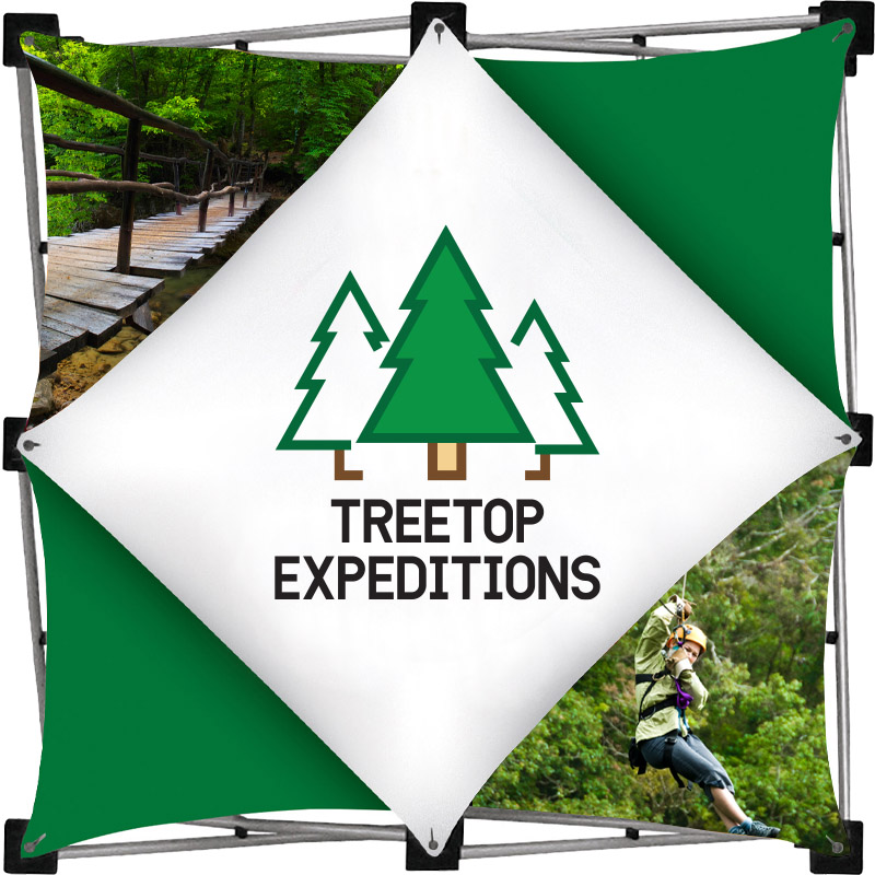 Product Photo 1 Micro GeoMetrix Diamond Display Kit, 31" x 32"