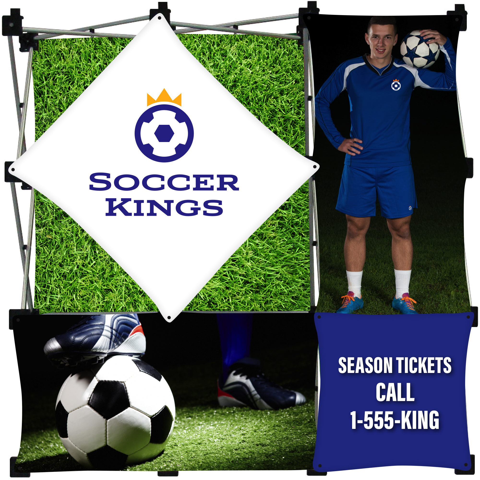 Product Photo 1 Micro GeoMetrix Classic Display Kit, 46" x 46"