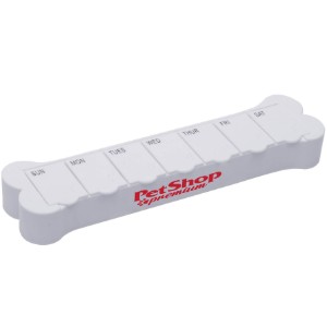 Dog Bone Pill Box - IL7390