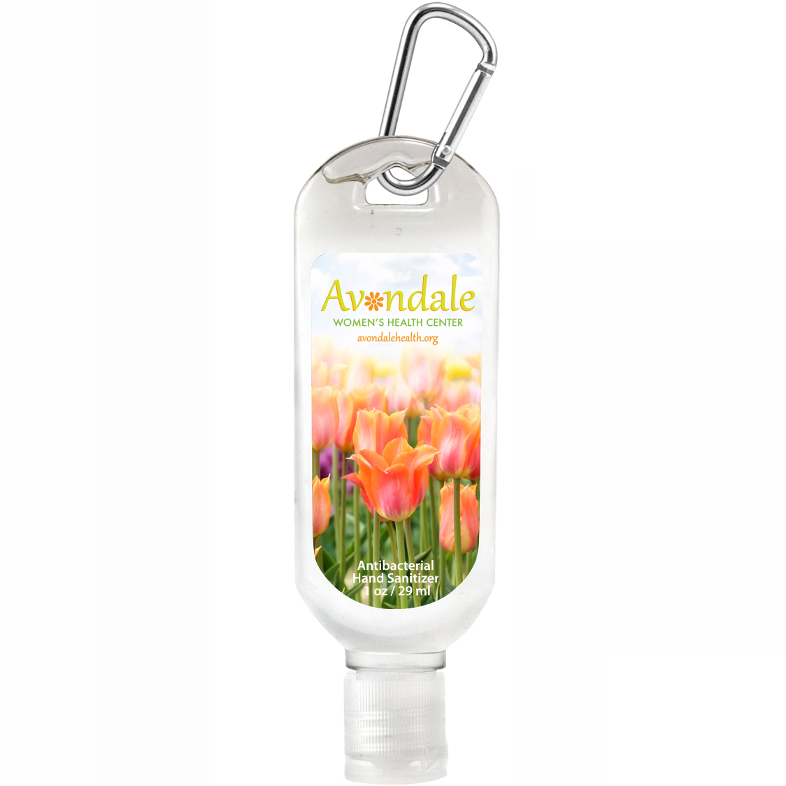 Product Photo 1 Tottle Antibacterial Hand Sanitizer Gel w/ Carabiner, 1oz.
