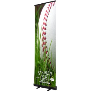 Economy Retractor Banner Display Kit, 24" - DY4009