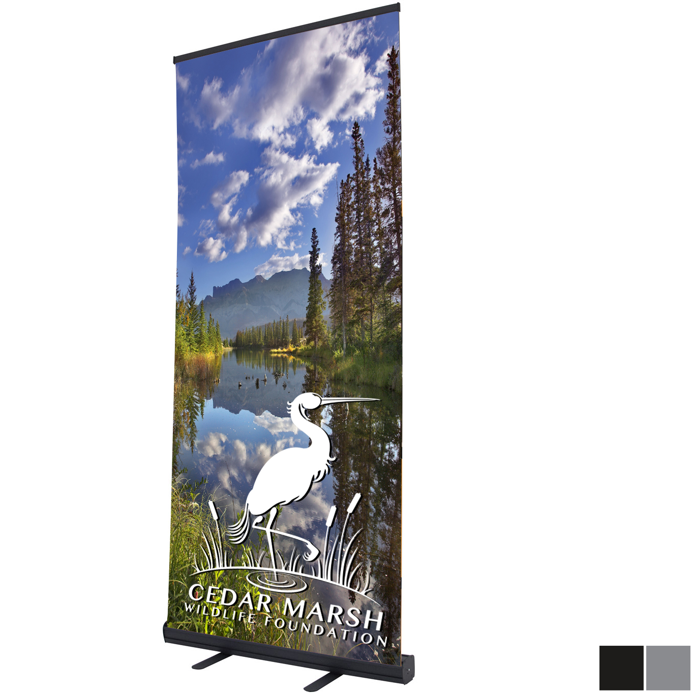 Product Photo 1 Economy Retractor Banner Display Kit, 36"