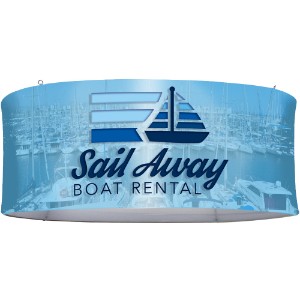 Round EuroFit Hanging Banner Kit, 8' - DY4035