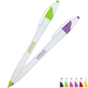 Dart Retractable Pen with Antimicrobial Additivie - HT9571