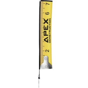 Premium Rectangle Sail Sign with Ground Spike, 14-1/2' - DY4040