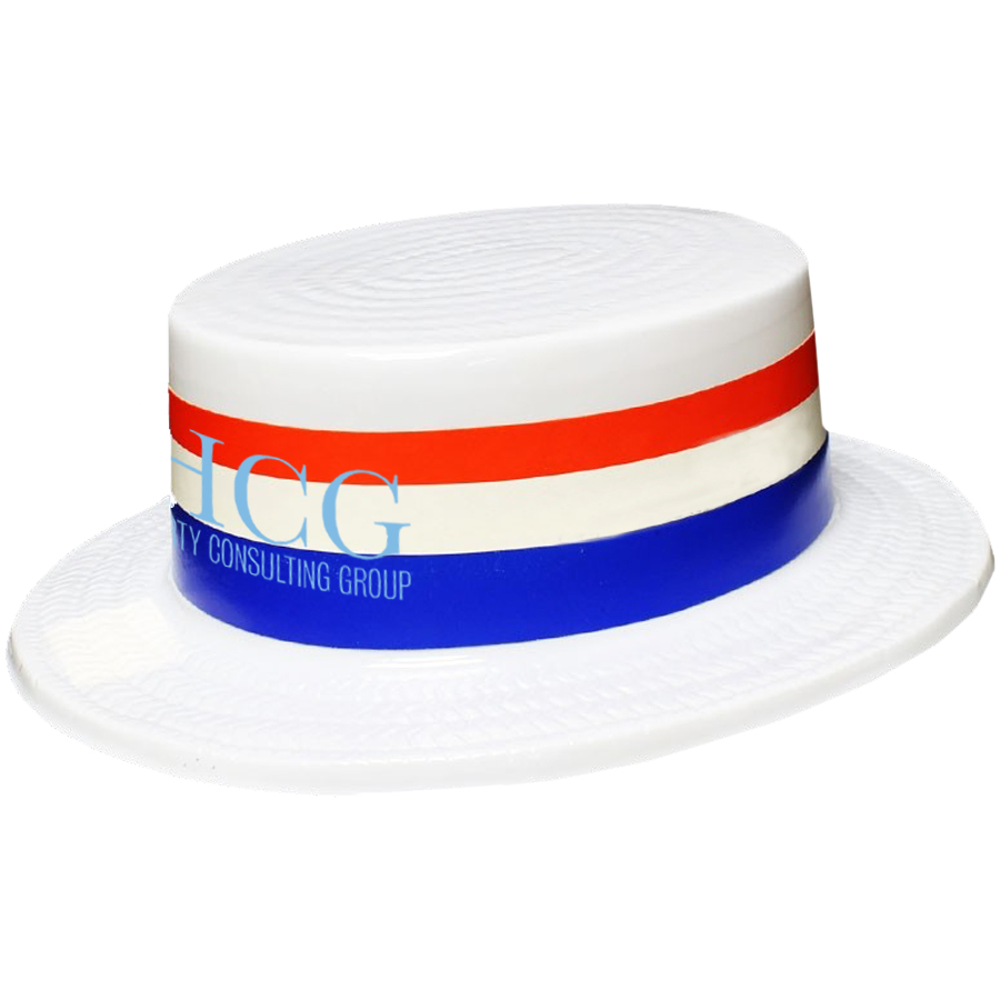 Product Photo 1 Patriotic Plastic Skimmer Hat