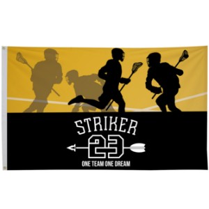 Polyester Double Sided Flag, 3' x 5' - DY4081