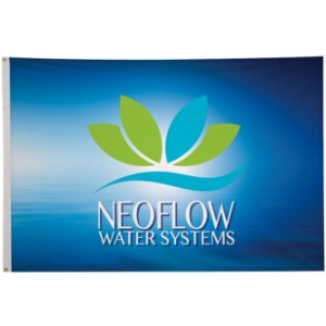 Polyester Double Sided Flag, 5' x 8' - DY4083