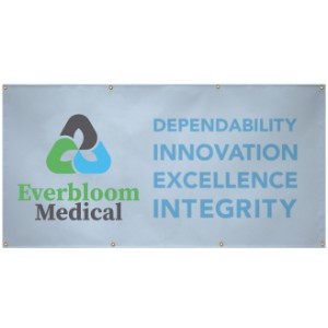 Vinyl 10oz. Banner, 3' x 6' - DY4085