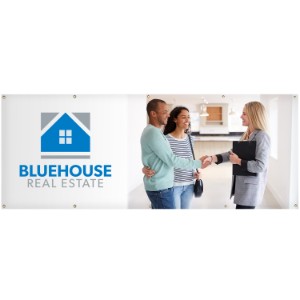 Smooth 13oz. Vinyl Banner, 3' x 8' - DY4090