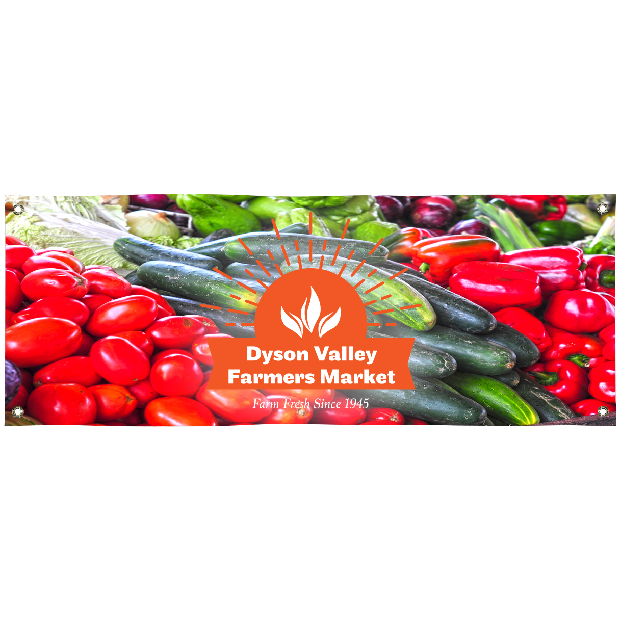 Product Photo 1 Poly Poplin Fabric Banner, 3' x 8'