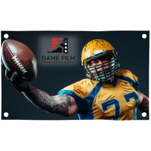 Poly Poplin Fabric Banner, 3' x 5' - DY4100