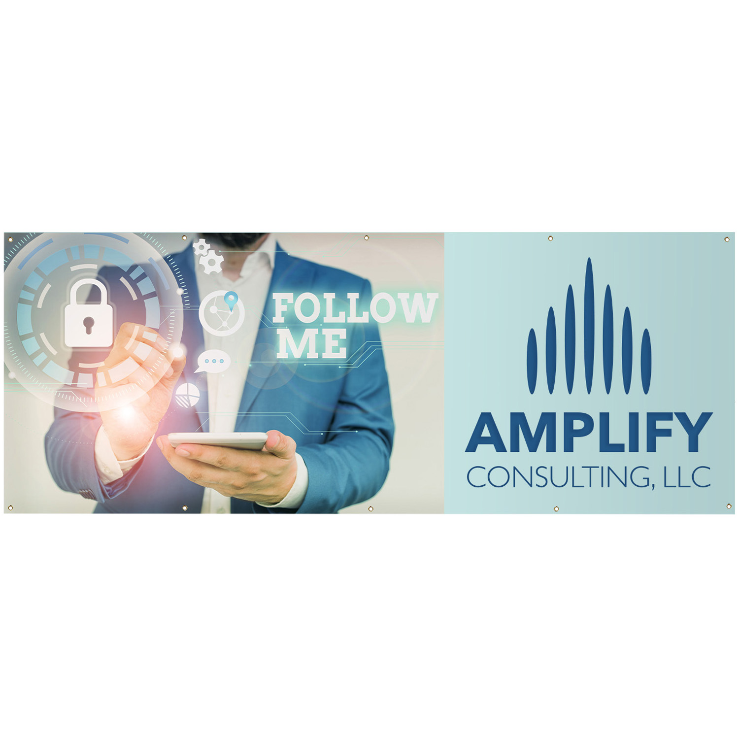 Product Photo 1 Vinyl 13oz. Outdoor Banner, 3' x 8'