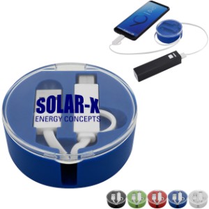 Gallivant 3-in-1 Retractable Charging Cable - CLOSEOUT! - HT4920