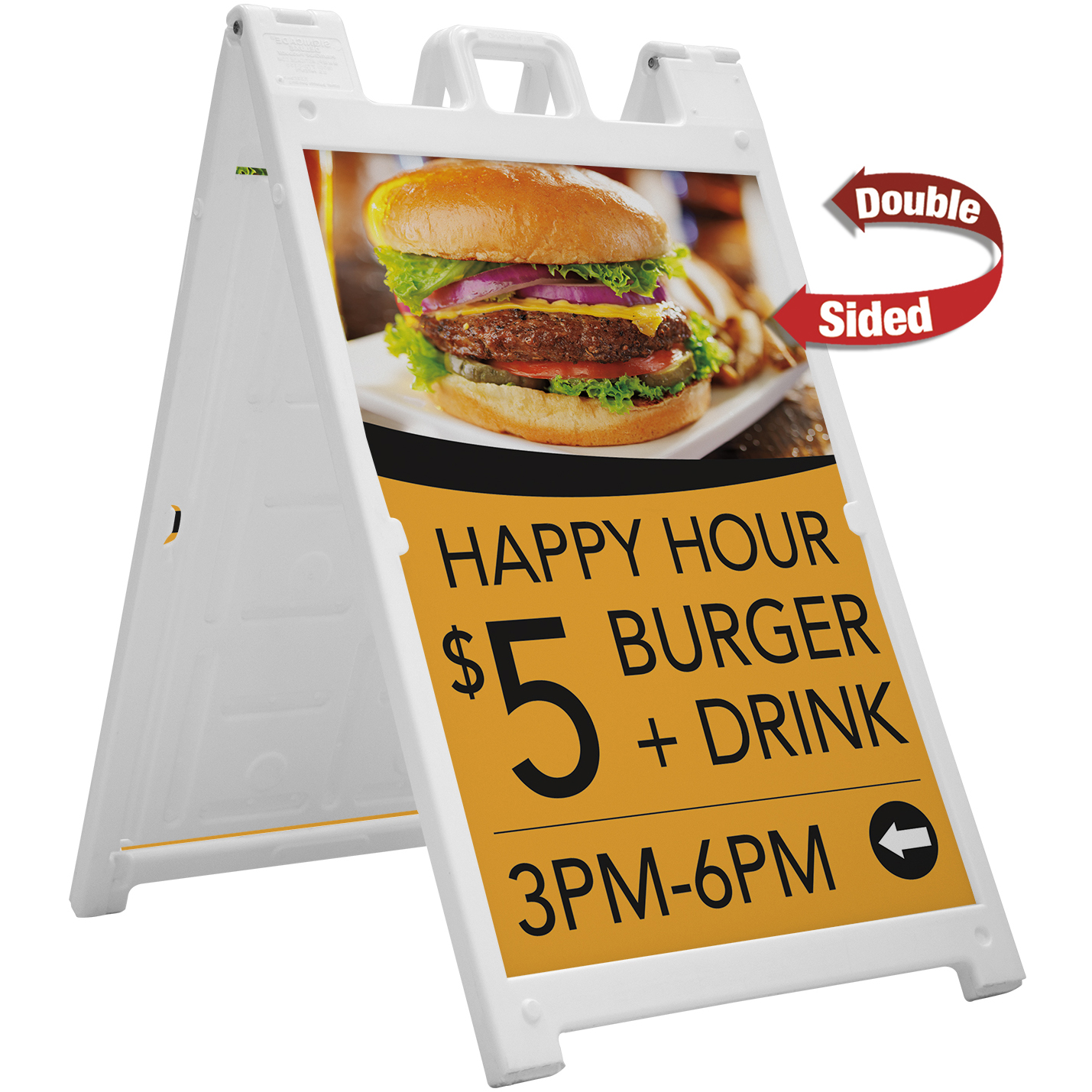 Product Photo 1 Signicade Deluxe Double Sided A-Frame Kit