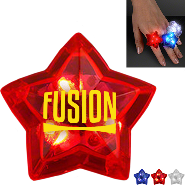 Product Photo 1 Flashing LED Star Ring