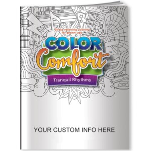 Color Comfort Tranquil Rhythms Adult Coloring Book - CLB680