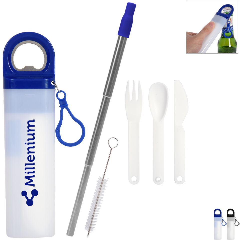 Product Photo 1 Sip & Snack Reusable Straw Kit