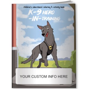 K-9 Hero in Training Coloring Book - CLB683