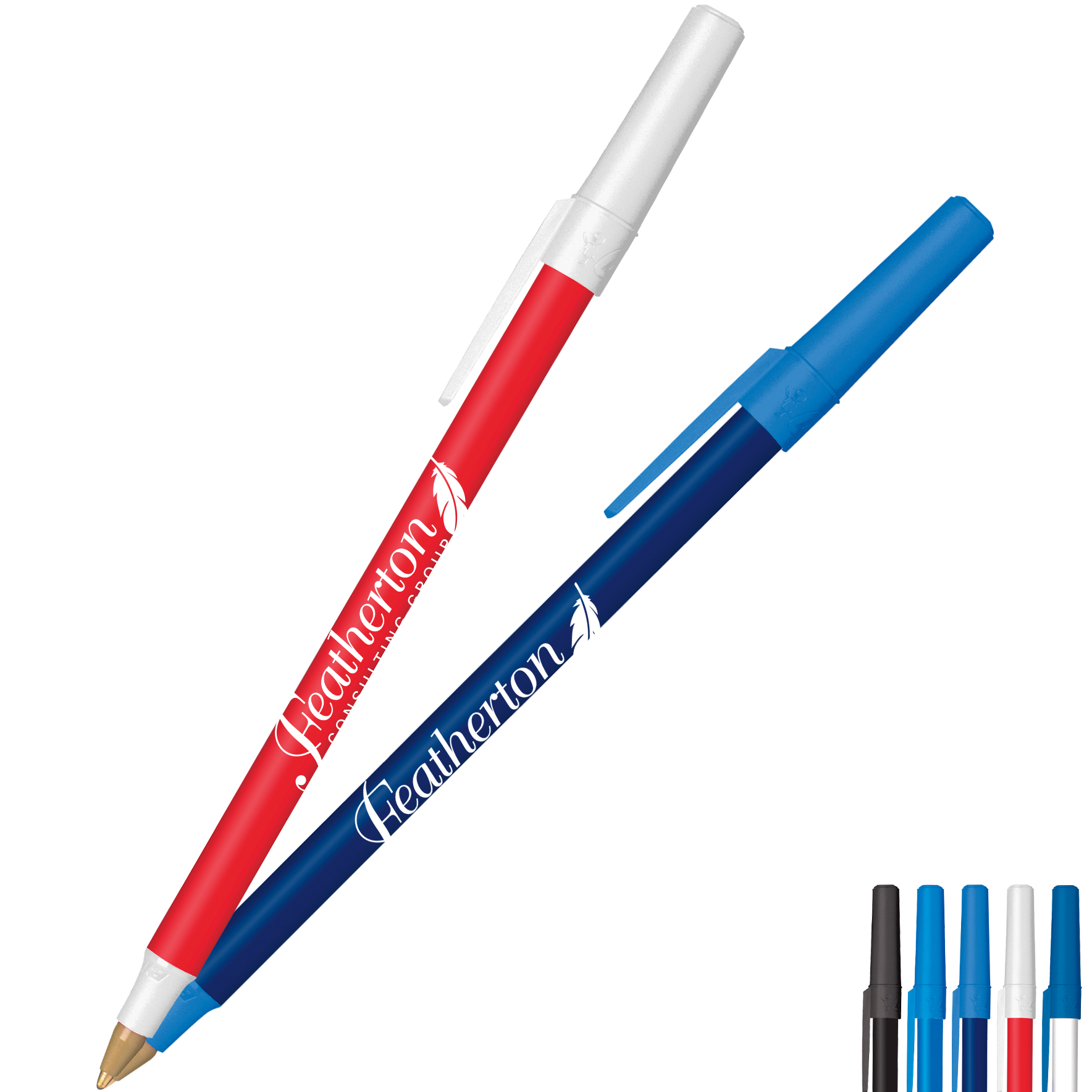 Product Photo 1 BIC® PrevaGuard™ Round Stic® Pen w/Antimicrobial Additive