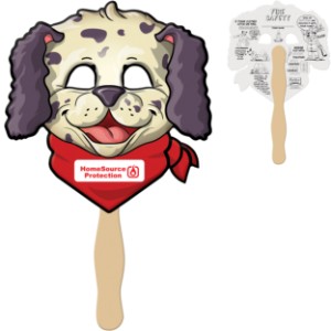 Fire Safety Fun Mask Face Fan - BF9036