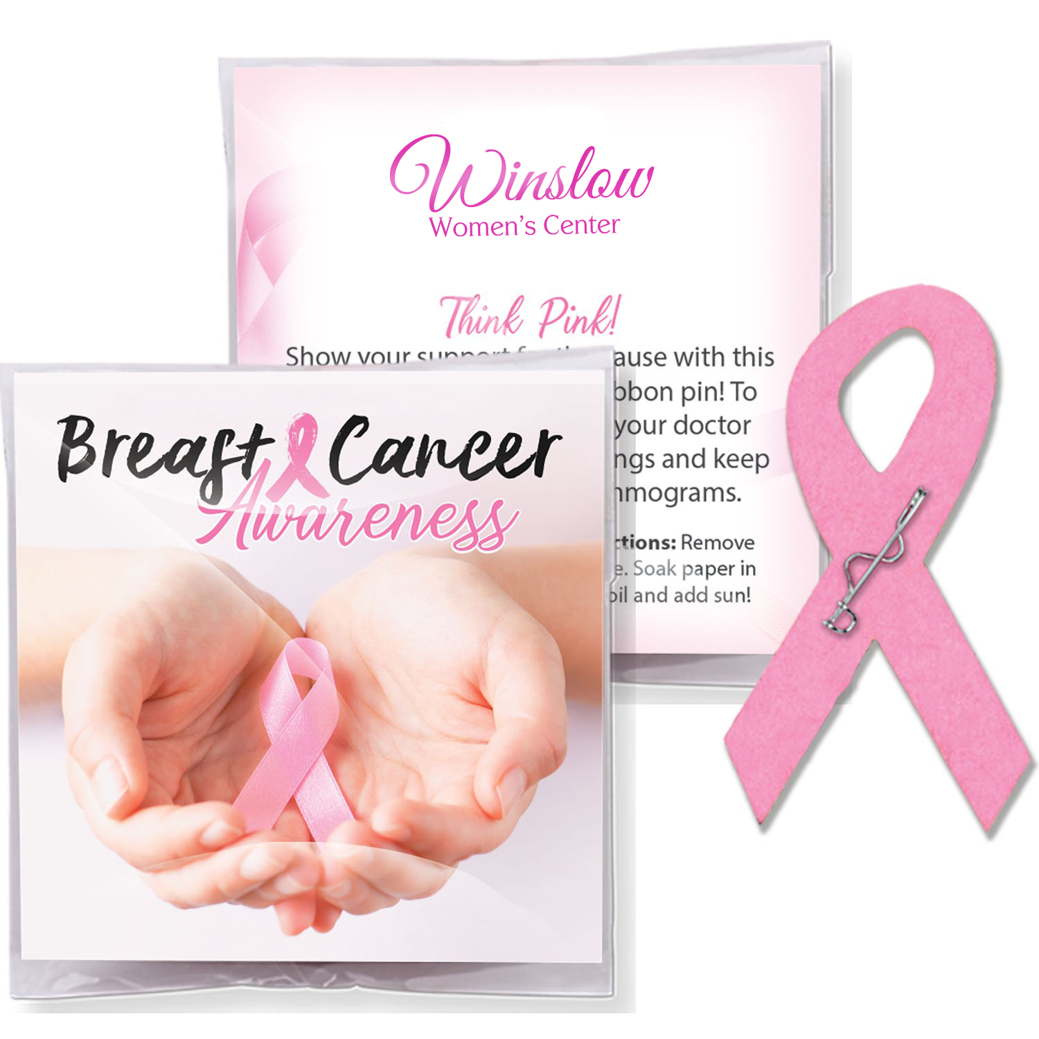 Product Photo 1 Breast Cancer Awareness Plantable Pin