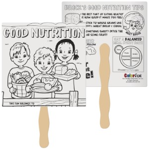 Good Nutrition Color Fun Hand Fan - BF9040