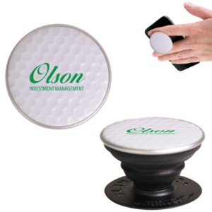 PopGrip Golf Ball Swappable PopSocket® Mobile Device Grip & Stand - IK2735