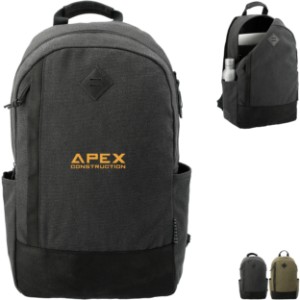 Field & Co. Woodland 15" Cotton Canvas Computer Backpack - LD6518