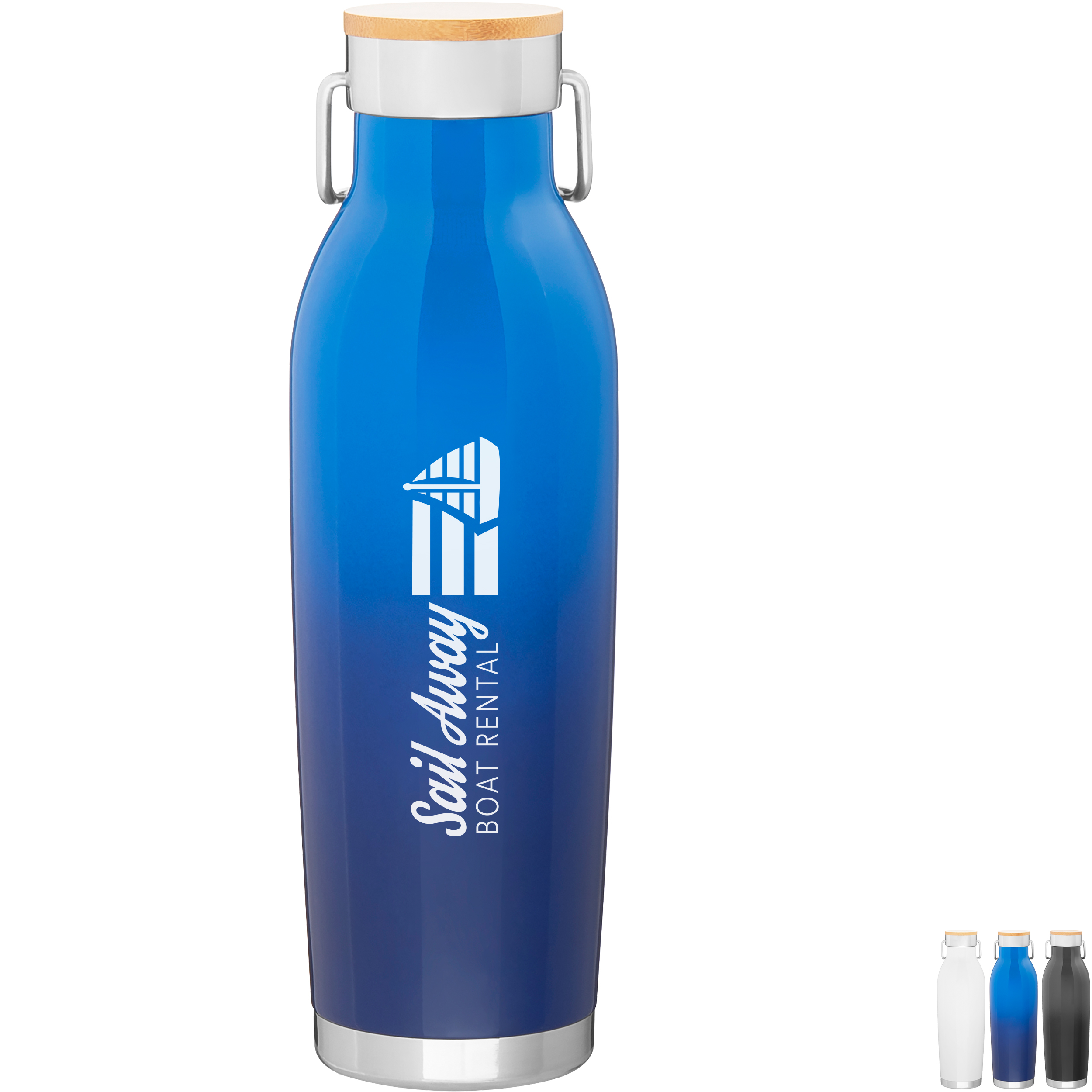 Product Photo 1 Wave Stainless Steel Bottle with Copper Vacuum Insulation, 20.9oz.