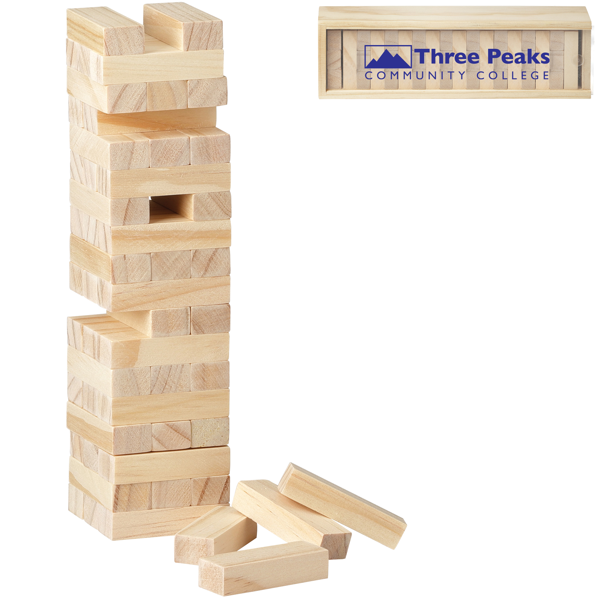 Product Photo 1 Tumbling Tower Wood Block Stacking Game