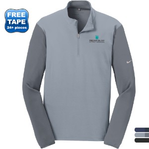 NIKE® Dri-FIT Fabric Mix 1/2 Zip Men's Cover-Up - NK2252