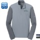 NIKE® Dri-FIT Fabric Mix 1/2 Zip Men's Cover-Up