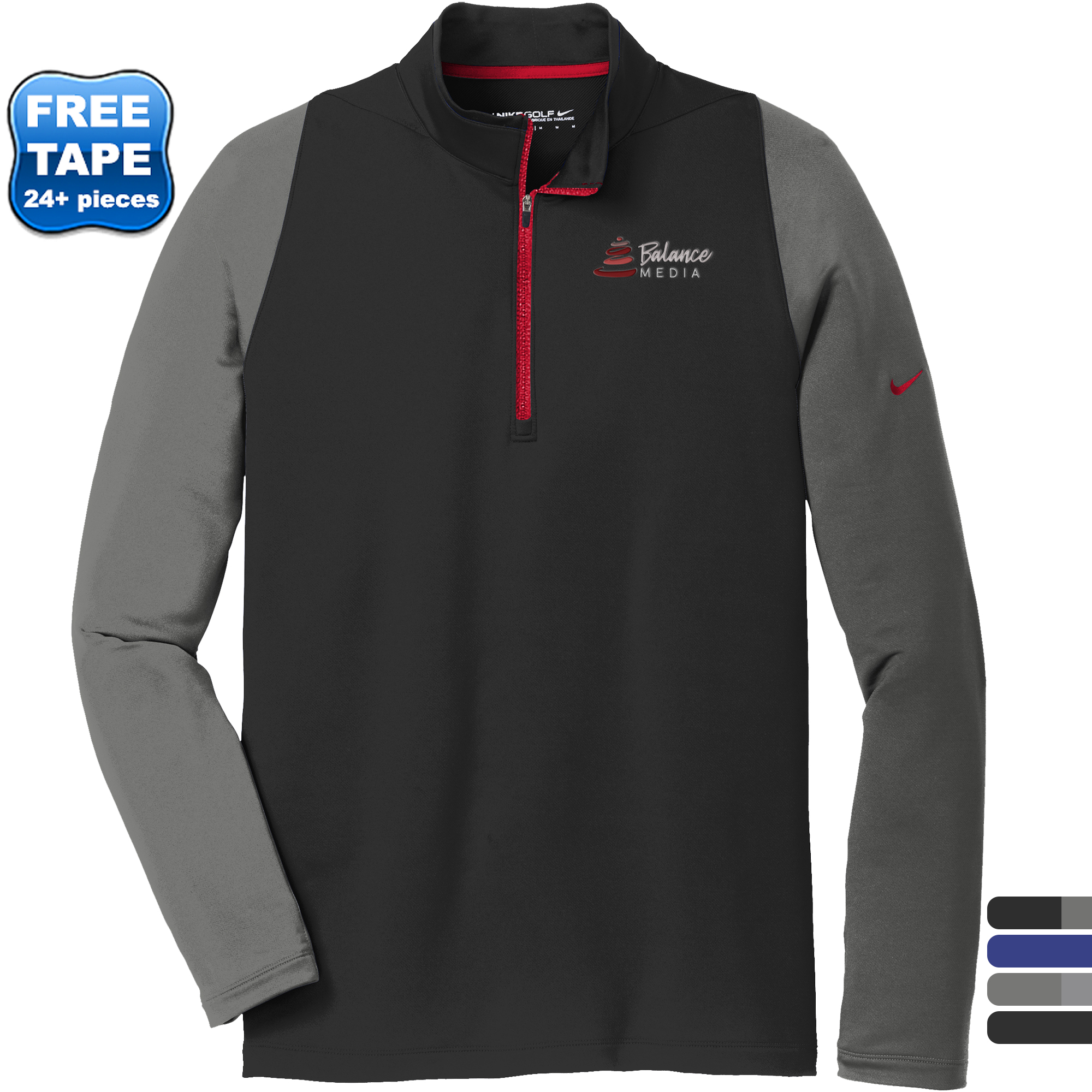 Product Photo 1 NIKE® Dri-FIT Stretch 1/2 Zip Men's Cover-Up