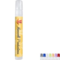 Antibacterial Hand Sanitizer USA Made Pocket Spray, .34oz.