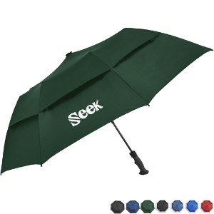 The Champ II Manual Open Folding Golf Umbrella, 58" Arc - AV1075