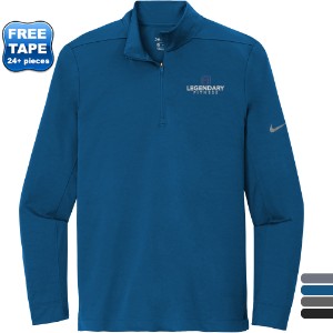 NIKE® Dri-FIT 1/2 Zip Polyester Men's Cover-Up - NK2204