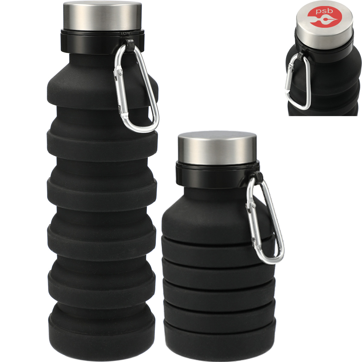 Product Photo 1 Zigoo Silicone Collapsible Bottle, 18oz.
